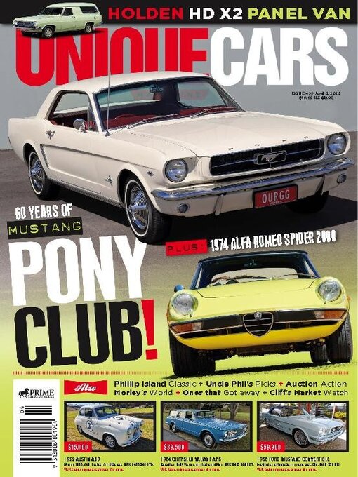 Title details for Unique Cars Australia by Prime Creative Media Pty Ltd - Available